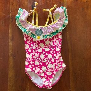 NWT Boden Girls One Piece Swimsuit